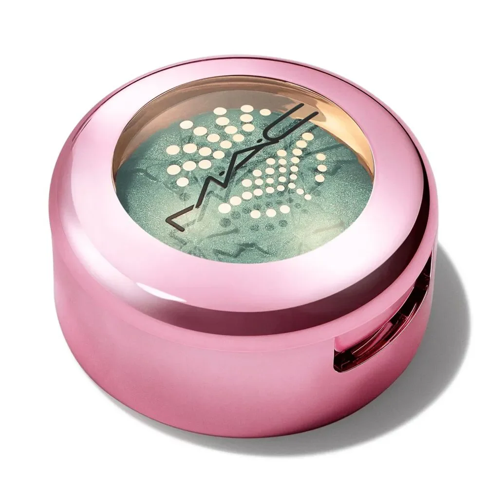 MAC MISTLE-BOW Eye Shadow ~ Green Pearl ~ Bubbles & Bows Sparkler Collection